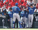 「喜ぶ日本ハムナイン　プロ野球」の画像1
