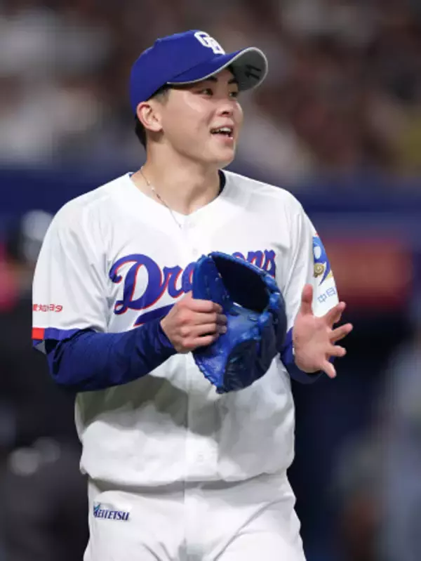 笑顔の中西　プロ野球