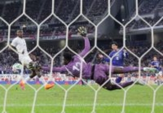 南野の先制ゴール　サッカー日本代表