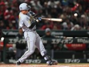 森下の２点適時打　プロ野球
