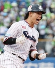 雄たけびを上げる増田　プロ野球