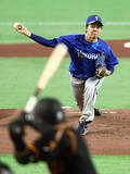 「力投する平良　プロ野球」の画像1