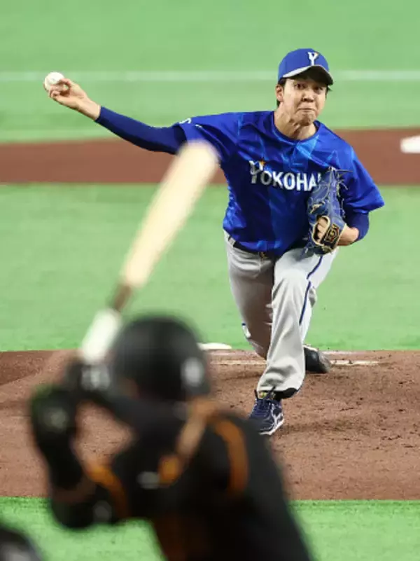 力投する平良　プロ野球