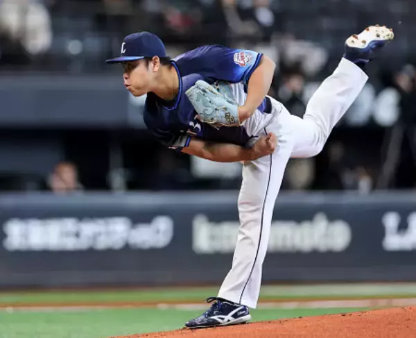 西武先発の平良　プロ野球