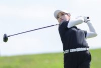 後藤のティーショット　ゴルフ