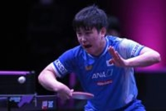 張本智和は準決勝敗退＝卓球