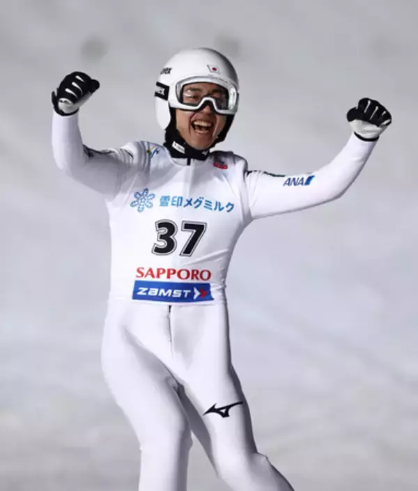 中村、「庭」で躍動＝エースから主役奪う―Ｗ杯ジャンプ男子