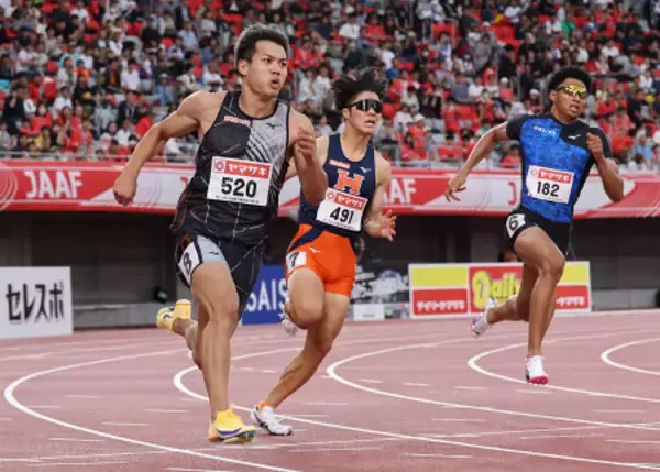 水久保の力走　陸上日本選手権
