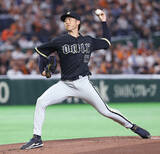 「オリックス先発の曽谷　プロ野球」の画像1