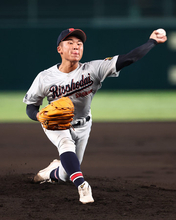立正大淞南先発の川口　高校野球
