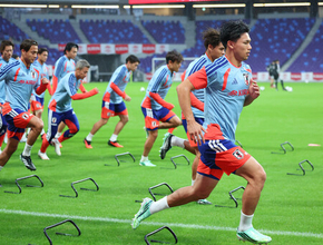 塩貝「湧きまくっている」＝サッカー日本代表