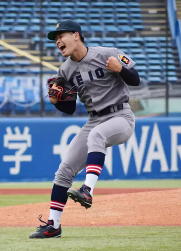 慶大の渡辺和、完投に手応え＝東京六大学野球
