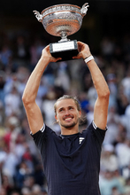 ズベレフが四大大会初優勝