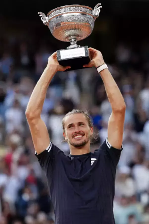 ズベレフが四大大会初優勝