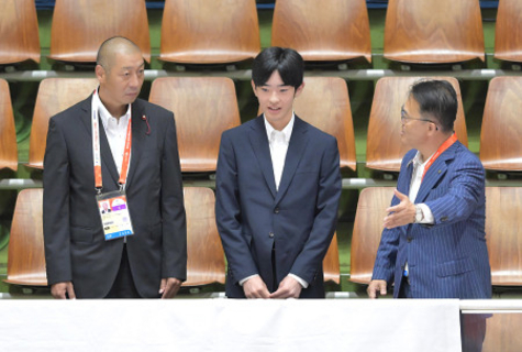 悠仁さま、アジア大会の試合観戦