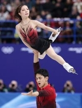 三浦、木原組はＳＰ５位＝フィギュアスケート〔ミラノ・コルティナ五輪〕