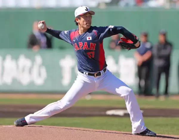 力投する北山　野球