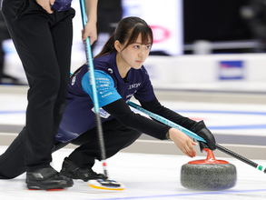 ストーンを放つ上野美