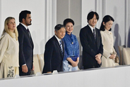両陛下、アジア大会開会式に＝秋篠宮ご夫妻も―愛知