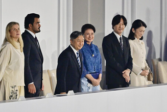 両陛下、アジア大会開会式に＝秋篠宮ご夫妻も―愛知