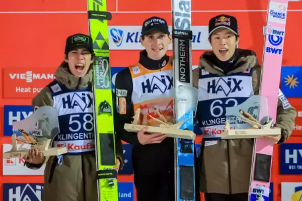 二階堂２位、小林陵は３位