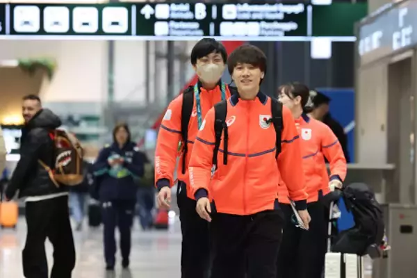 スピードスケート日本代表イタリア入り