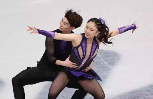 吉田、森田組のリズムダンス　五輪