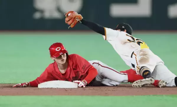 二盗失敗の辰見　プロ野球