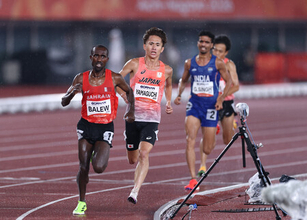 山口、３２年ぶり表彰台＝アジア大会・陸上男子５０００メートル