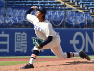 異色の助川、先発の仕事＝東京六大学野球・法大