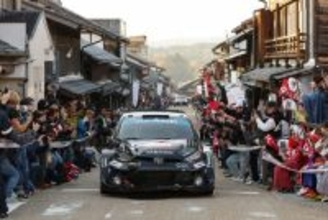 勝田、大きく後退＝ラリー・ジャパン