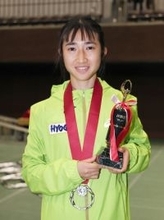 区間賞の田中　都道府県女子駅伝