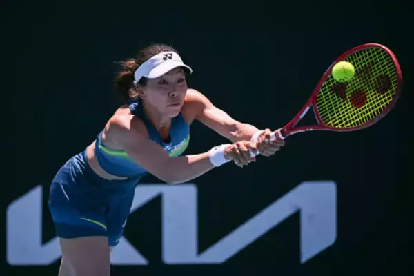 敗れた坂詰　全豪テニス