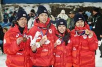 銅メダルの日本　五輪