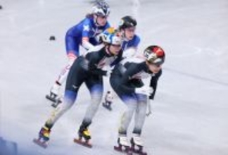 金井「全て出し切った」＝日本女子、フィジカルは課題―ショートトラック〔ミラノ・コルティナ五輪〕