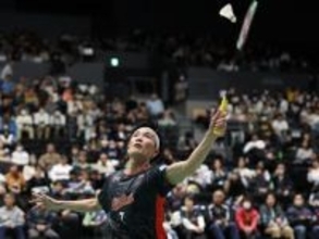 ベテラン健在の完勝＝桃田、流れ呼び込む―バドミントンＳ／Ｊリーグ
