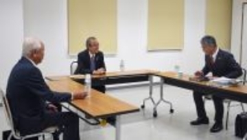 柏崎刈羽巡り地元首長と会談