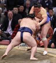 支度部屋＝大相撲九州場所