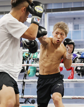 井上尚弥「今回はＫＯ」＝防衛戦へ練習公開―ボクシング