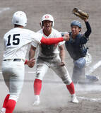 「智弁和歌山、延長戦制す＝高校野球・敦賀気比３―７智弁和歌山」の画像1