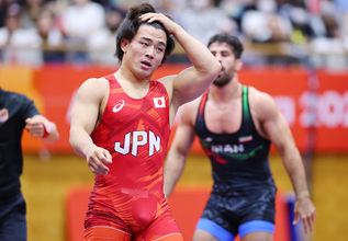 決勝でポイントを奪われた青柳