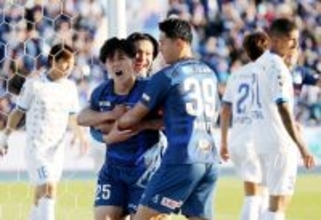 喜ぶ多田　Ｊリーグ