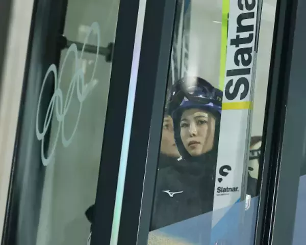 練習に臨む高梨　五輪