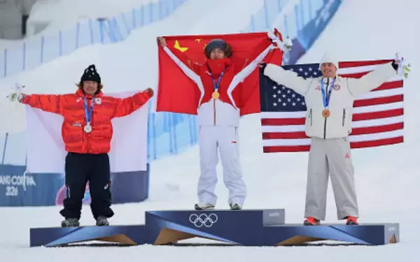 中国勢、ようやく金　五輪