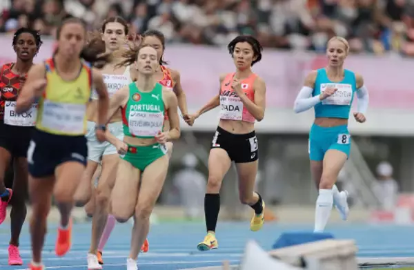 岡田の力走　デフリンピック