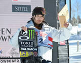「深田２位、村瀬心３位＝スノーボードＷ杯」の画像1