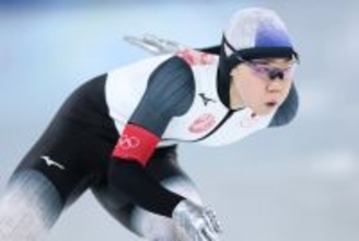 滑走する吉田　五輪