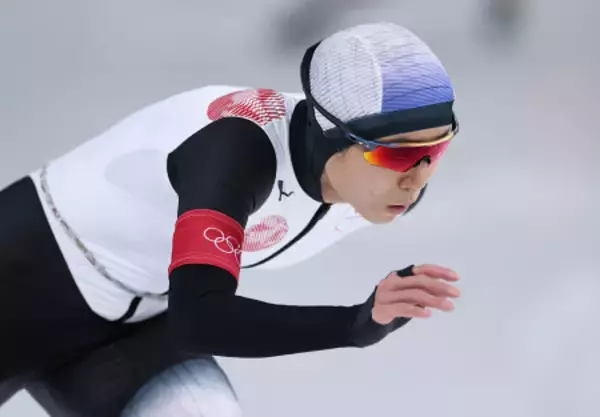 高木の滑走　五輪