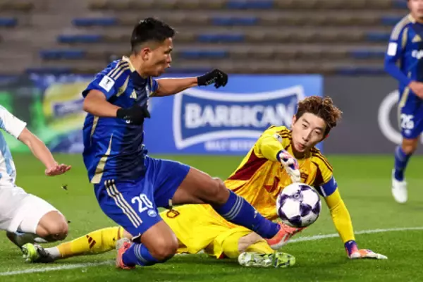 西村のシュート　ＡＣＬサッカー