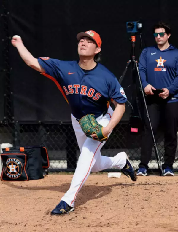 今井、ブルペンで１６球＝菊池は実戦形式で１５６キロ―米大リーグ